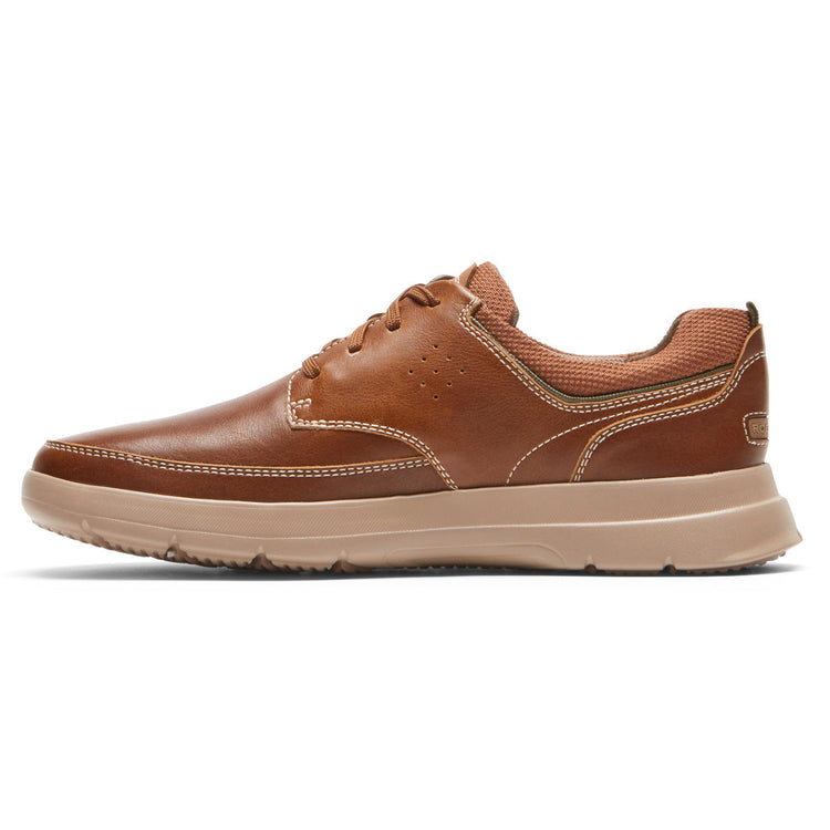 Men's TruFLEX Cayden Plain Sneaker (Wood Leather) (WOOD LEATHER)