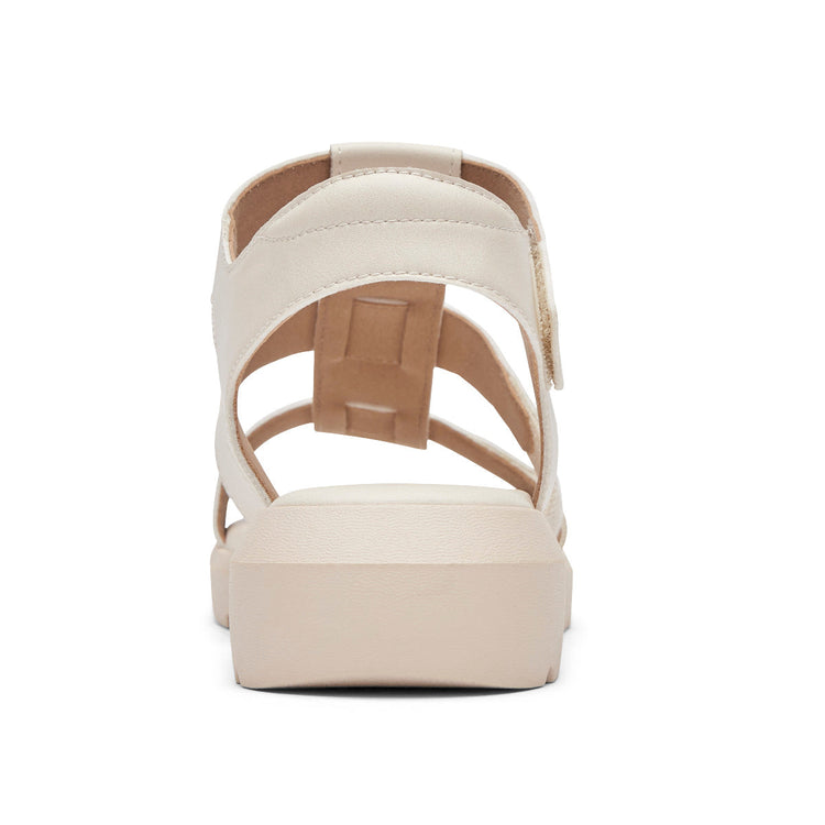 Women’s Abbie T-Strap Sandal (VANILLA)