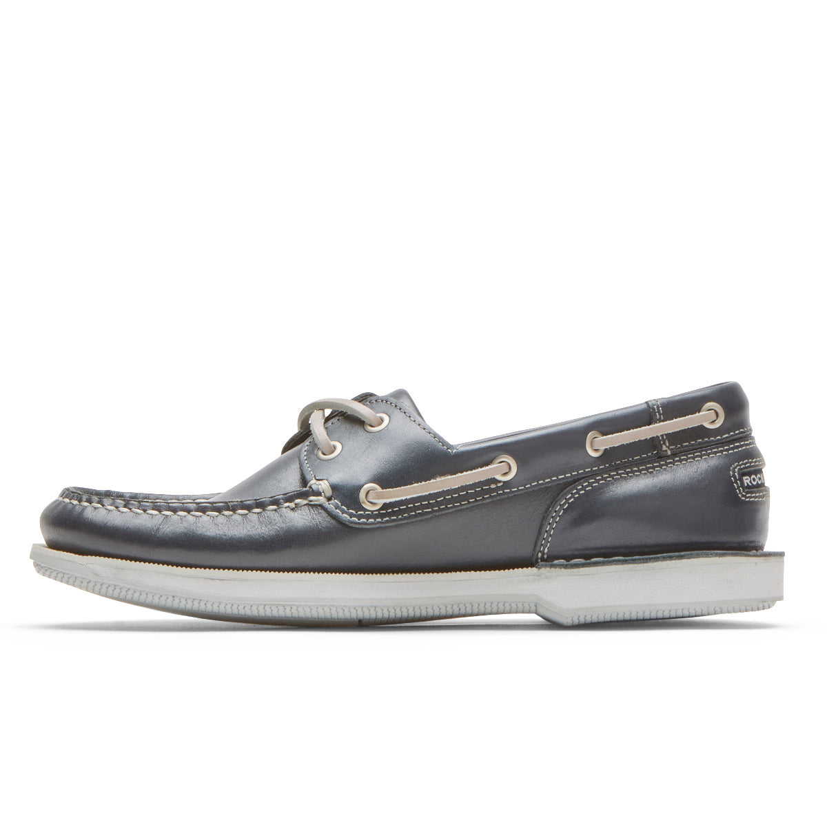 Men's Perth Boat Shoe (Navy Leather)