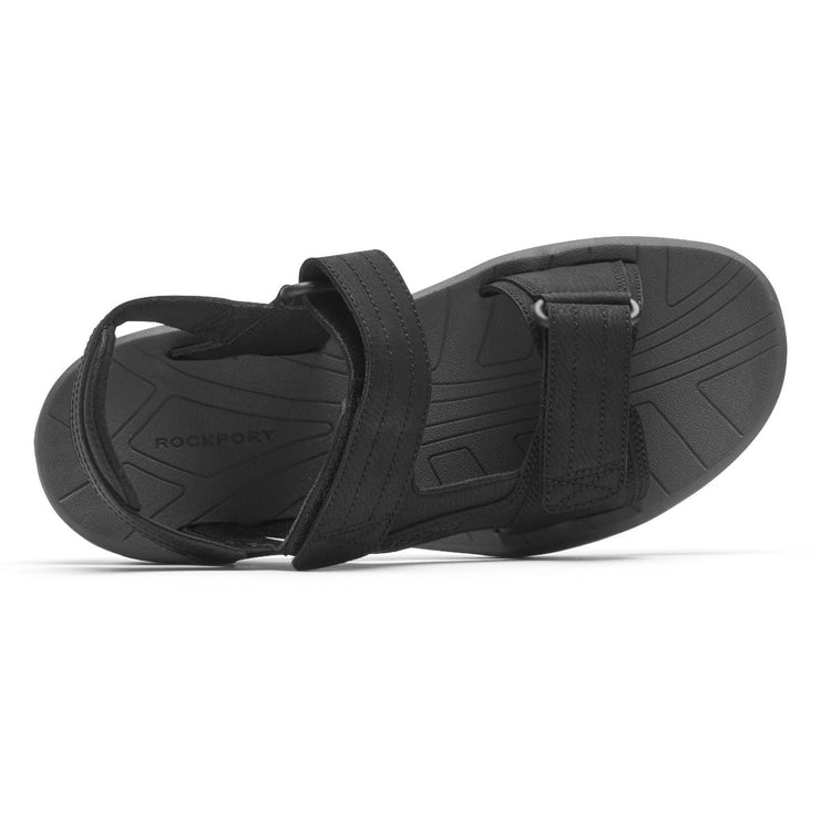 Men's Byron Adjustable Sandal (Black)