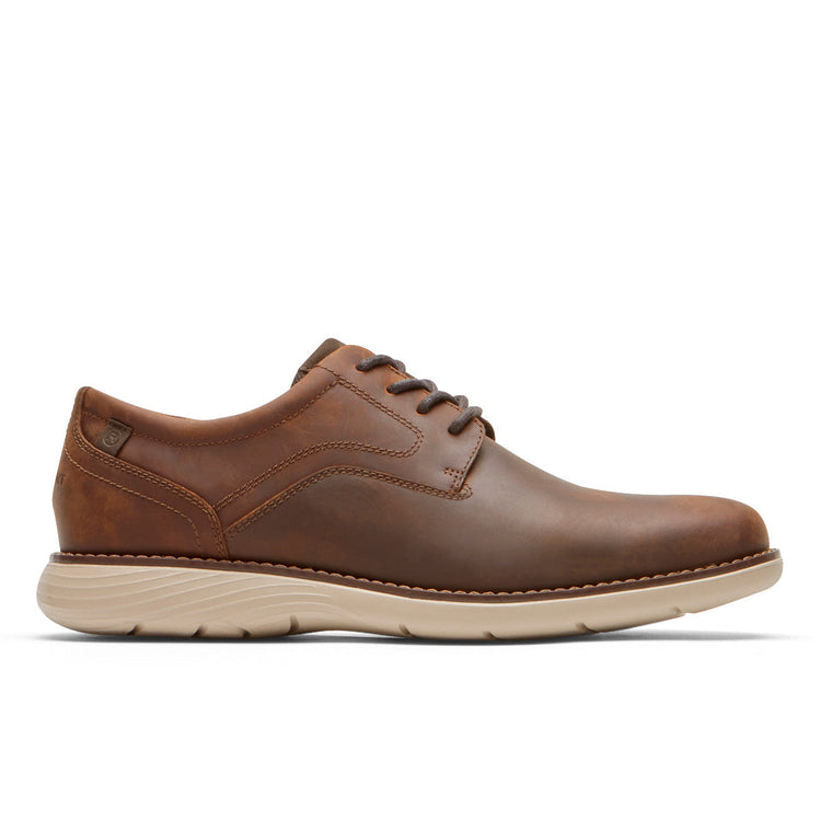 Men's Garett Plain Toe Oxford (New Tan Leather) (New Tan Lea)