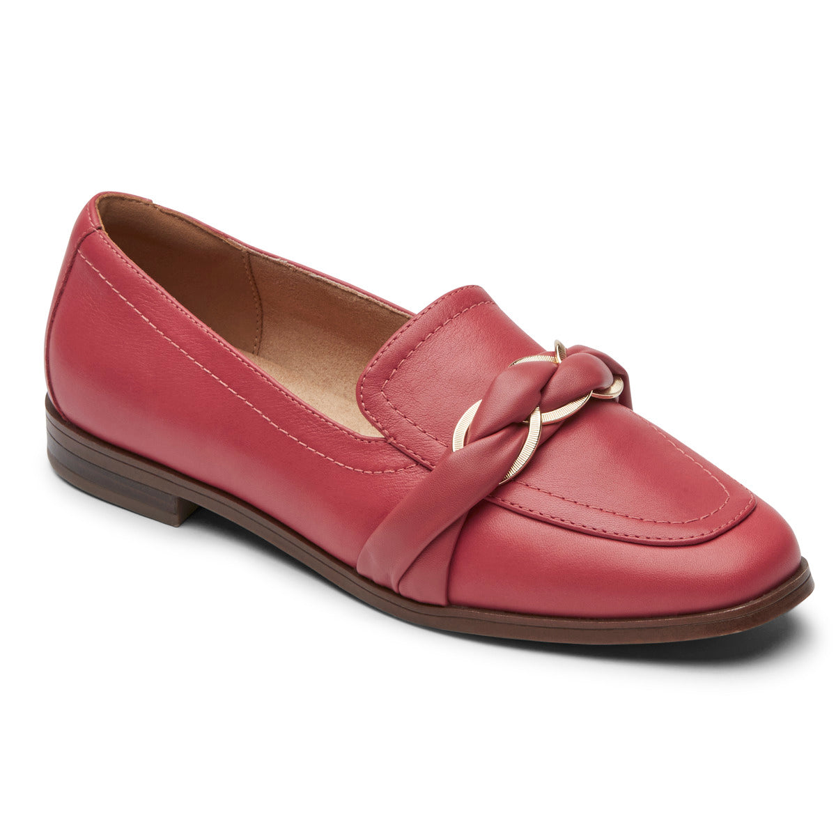 Rockport Womens Susana Woven Chain Loafer
