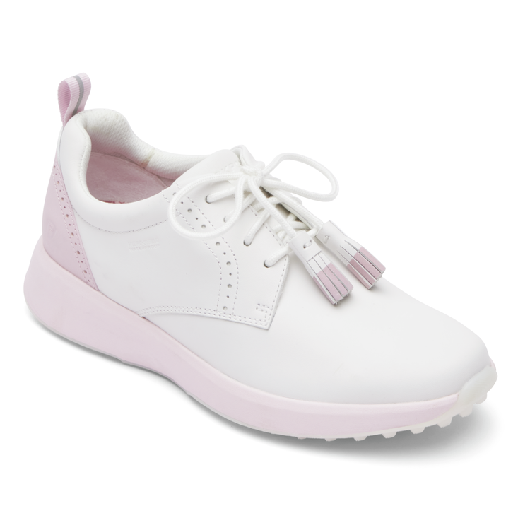Women’s Trustride Prowalker Tassel Golf Shoe (White/Pink)